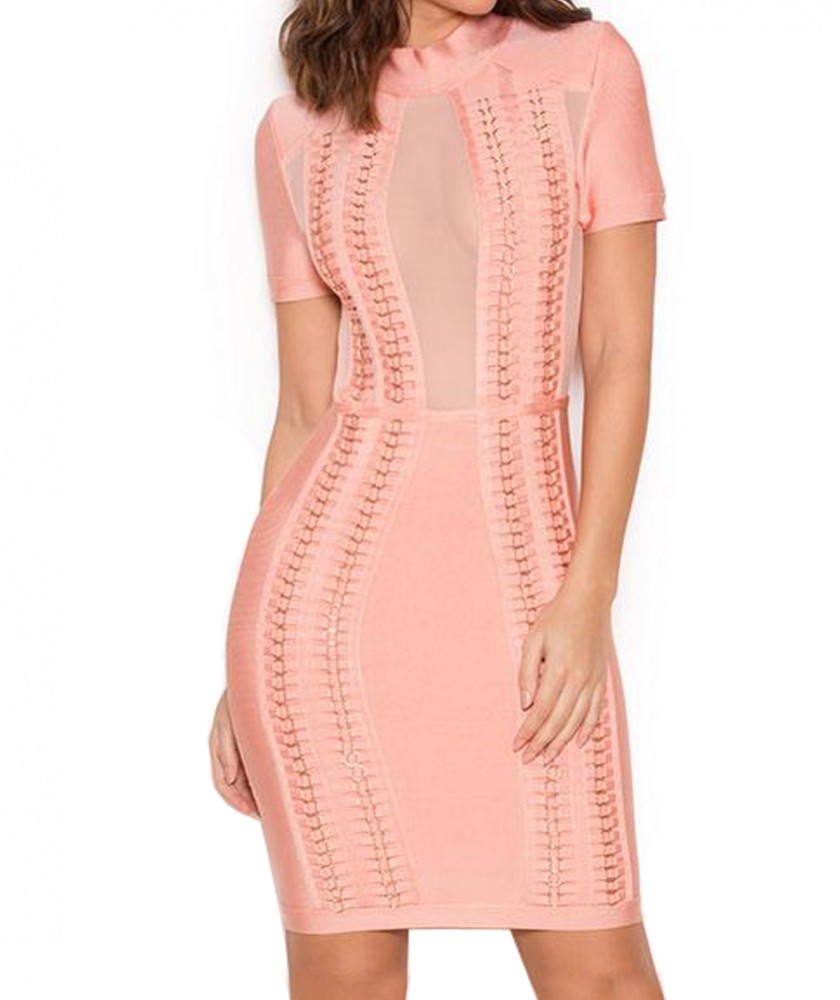 Stapler Bandage Dress